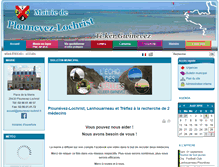 Tablet Screenshot of plounevez-lochrist.fr